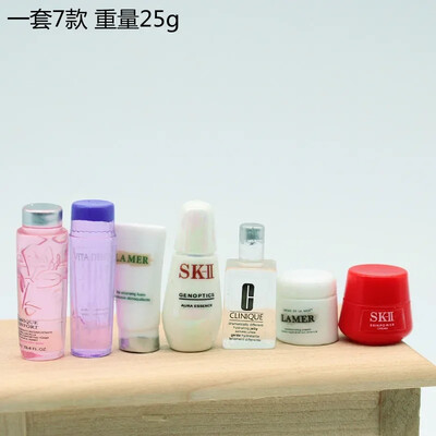 Nukumaja 7tk Mini Beauty Skincare Scene Scale Kosmeetika Pudel Nukumaja Vaigu Simulatsioon Kawaii Nuku Kodukaunistuse Aksessuaarid