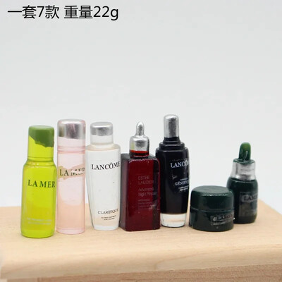 Nukumaja 7tk Mini Beauty Skincare Scene Scale Kosmeetika Pudel Nukumaja Vaigu Simulatsioon Kawaii Nuku Kodukaunistuse Aksessuaarid