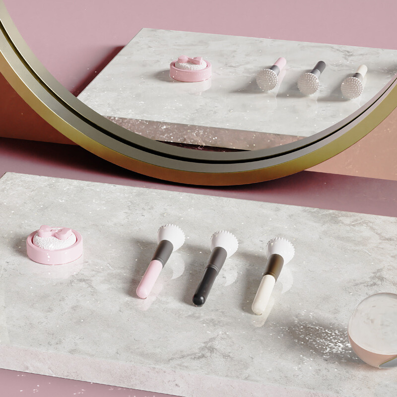 1:12 Mini Makeup Huulepulk Puuder Parfüüm Puudri Pintsel Dollhouse Model Scene OB11 Maja Käsitöö Dekoratsioonitarvikud Kodukaunistus