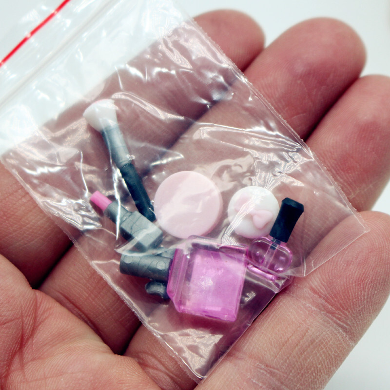1:12 Mini Makeup Huulepulk Puuder Parfüüm Puudri Pintsel Dollhouse Model Scene OB11 Maja Käsitöö Dekoratsioonitarvikud Kodukaunistus