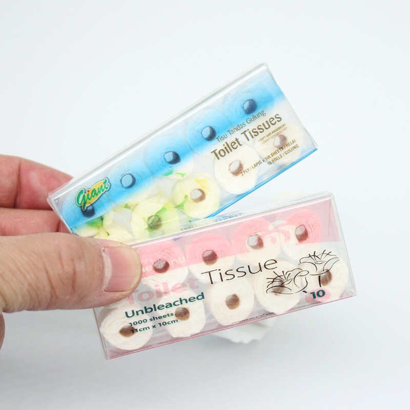 Nukumaja mini paberrätik 1/12 skaalaga miniatuursed rullid tualettpaber minivannitoa kaunistus nukkude jaoks Mänguasi lastele kingituse ruumi sisustus