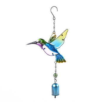 Πολύχρωμα Birds Iron Crafts Wind Chimes Μπαλκόνι Κρεμαστά Παράθυρο Μεταλλικά Πουλιά Wind Chime Δημιουργική διακόσμηση για το σπίτι