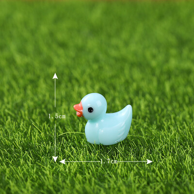 30-70 τμχ Mini Ducks Διακόσμηση σπιτιού Πολύχρωμη Ρητίνη Πάπια Διακόσμηση σπιτιού Αξεσουάρ Χαριτωμένα Micro Animals Micro Διακόσμηση Fairy Garden