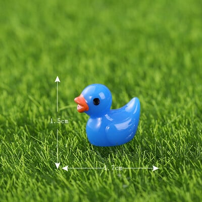 30-70 τμχ Mini Ducks Διακόσμηση σπιτιού Πολύχρωμη Ρητίνη Πάπια Διακόσμηση σπιτιού Αξεσουάρ Χαριτωμένα Micro Animals Micro Διακόσμηση Fairy Garden