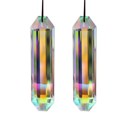 Κρυστάλλινο πρίσμα Sun Catcher Φωτεινό φως που αιχμαλωτίζει λάμψη Κρυστάλλινο πρίσμα για Δώρο Πρωτοχρονιάς των Ευχαριστιών Διακόσμηση παραθύρου γραφείου σπιτιού