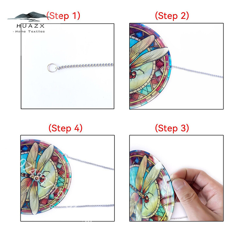 Τρισδιάστατο κρεμαστό παράθυρο με μανιτάρια Διακόσμηση σπιτιού Suncatcher Ακρυλικά Τέχνες Διακόσμηση πόρτας δωματίου Πινακίδα τοίχου Κηπευτικά στολίδια