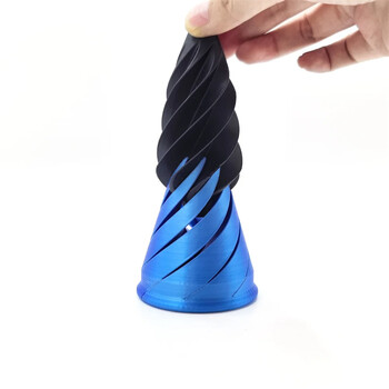 2024 Impossible Pyramid Passthrough Sculpture 3D Printed Helix Screw Fidget Toy Spiral Cone Αποσυμπίεση Διακοσμητικά Διακοσμητικά