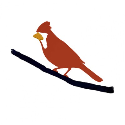 Elegantne Tuin Stake Ontwerp Pileated Vogel Roestige Metalen Silhouet Tuin Vogel Decor Silhouet Gazon Boom Metalen Decoratie Roes