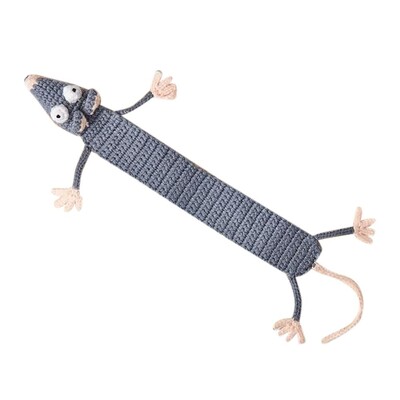 3D Animal Cartoon Bookmark Bookmark Creative Book Πλεκτομηχανές με βελονάκι DIY Χειροποίητο σελιδοδείκτη Σχολική κρεμάστρα γραφικής ύλης Κλιπ βιβλίου