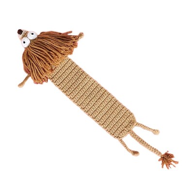 3D Animal Cartoon Bookmark Bookmark Creative Book Πλεκτομηχανές με βελονάκι DIY Χειροποίητο σελιδοδείκτη Σχολική κρεμάστρα γραφικής ύλης Κλιπ βιβλίου