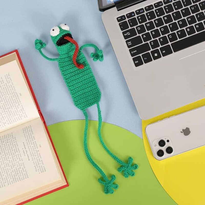 3D Animal Cartoon Bookmark Bookmark Creative Book Πλεκτομηχανές με βελονάκι DIY Χειροποίητο σελιδοδείκτη Σχολική κρεμάστρα γραφικής ύλης Κλιπ βιβλίου