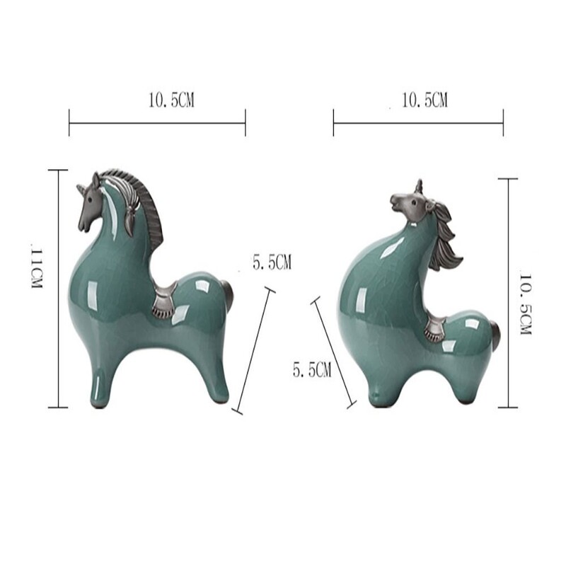 Διαδίκτυο διάσημα στολίδια αλόγων, κεραμικά διακοσμητικά στολίδια, σπίτι, σαλόνι, φουαγιέ, ντουλάπι τηλεόρασης, ντουλάπι κρασιού