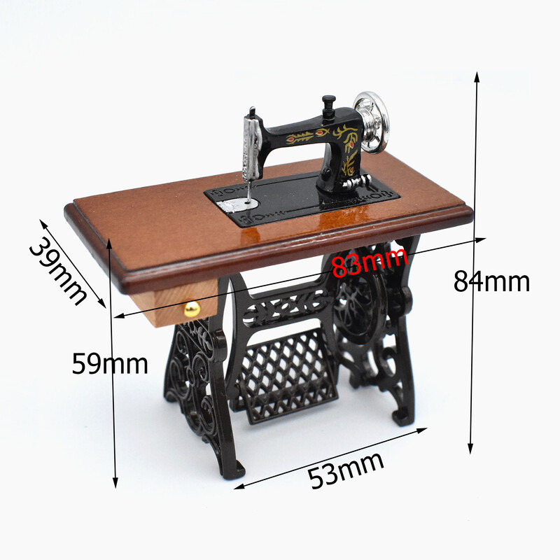 Minijaturna drvena kutija s alatom Mini kućica za lutke Kutija s alatom 1/12 u mjerilu sa simulacijom alata Ukrasni ukrasi Igračke Pribor za DIY rukotvorine