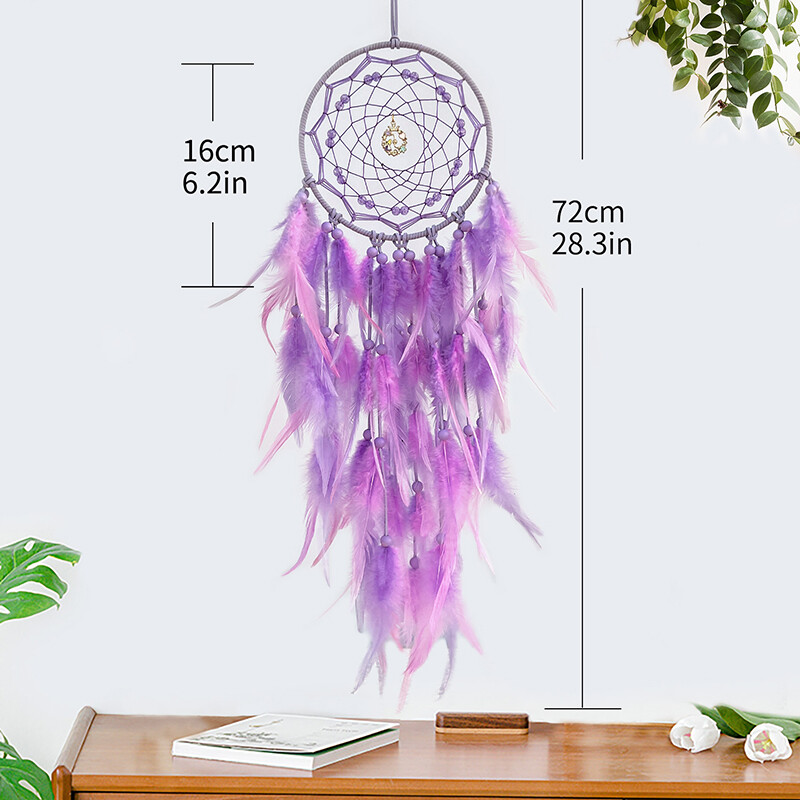 Dream Catcher Χειροποίητα Κρεμαστά Στολίδια Διακόσμηση σαλονιού Υπνοδωμάτιο Wind Chimes Δώρα γενεθλίων για τις γιορτές Χειροτεχνίες αξεσουάρ σπιτιού
