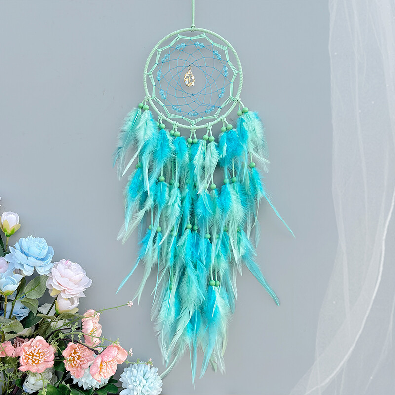 Dream Catcher Χειροποίητα Κρεμαστά Στολίδια Διακόσμηση σαλονιού Υπνοδωμάτιο Wind Chimes Δώρα γενεθλίων για τις γιορτές Χειροτεχνίες αξεσουάρ σπιτιού