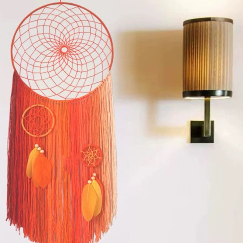 Indian Dreamcatcher Tapestry Tapestry Κρεμαστό δωμάτιο Διακόσμηση υπνοδωματίου Ins Αξεσουάρ σπιτιού Δημιουργικό δώρο γάμου