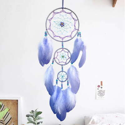 Dream Catcher Χειροποίητο Wind Chime Σαλόνι Υπνοδωμάτιο Κρεμαστό Στολίδι Κρεμαστό τοίχου Διακόσμηση σπιτιού Dreamcatcher Festival Gifts