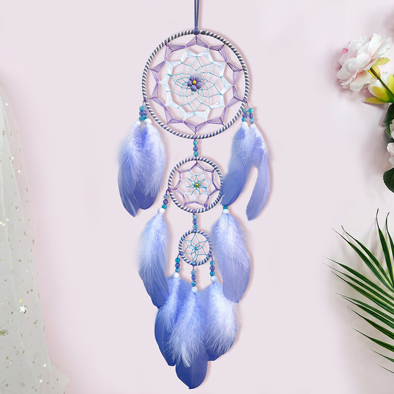Dream Catcher Χειροποίητο Wind Chime Σαλόνι Υπνοδωμάτιο Κρεμαστό Στολίδι Κρεμαστό τοίχου Διακόσμηση σπιτιού Dreamcatcher Festival Gifts