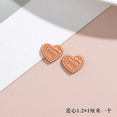 20 τμχ Star Heart Shape Maple Leaf Resin Cabochon for Cake Topper Accessories DIY Hair Clip Decorating Crafts