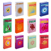 Reisisarjad Võltsraamatute kaunistused Diivanilauakaunistus Elutoa Moerekvisiidid Kodukaunistus Modellituba IBIZA CAPRI