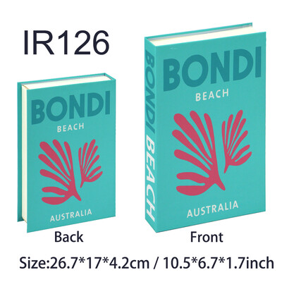 Reisisarjad Võltsraamatute kaunistused Diivanilauakaunistus Elutoa Moerekvisiidid Kodukaunistus Modellituba IBIZA CAPRI