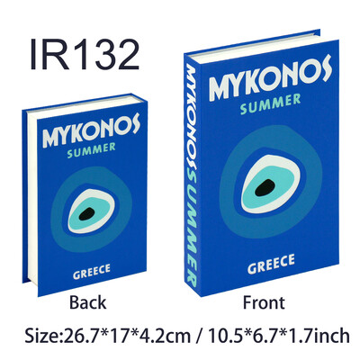 Reisisarjad Võltsraamatute kaunistused Diivanilauakaunistus Elutoa Moerekvisiidid Kodukaunistus Modellituba IBIZA CAPRI