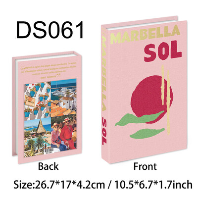 Reisisarjad Võltsraamatute kaunistused Diivanilauakaunistus Elutoa Moerekvisiidid Kodukaunistus Modellituba IBIZA CAPRI