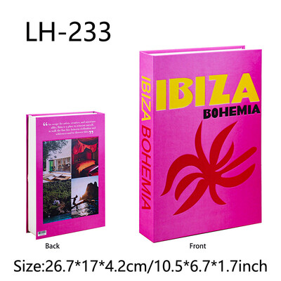 Reisisarjad Võltsraamatute kaunistused Diivanilauakaunistus Elutoa Moerekvisiidid Kodukaunistus Modellituba IBIZA CAPRI