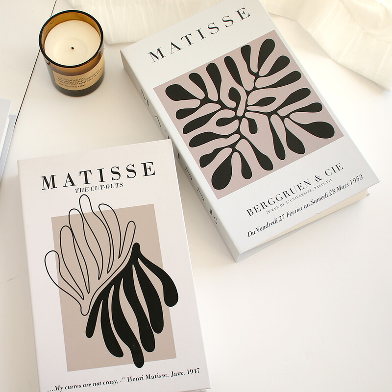 Luksuzne lažne knjige za dekoraciju Kutija za pohranu simulacijskih knjiga koja se može otvoriti Stolić za kavu Knjige Villa Hotle Home Decor Rekviziti za snimanje