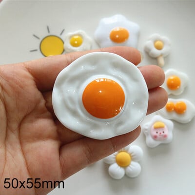 10 tk erinevat munasarja vaigust lameda seljaga kabošonid juuksenõelade albumi tegemiseks DIY ehted käsitöökaunistuste tarvikud