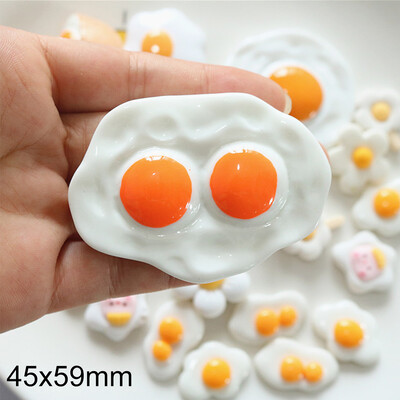 10 tk erinevat munasarja vaigust lameda seljaga kabošonid juuksenõelade albumi tegemiseks DIY ehted käsitöökaunistuste tarvikud