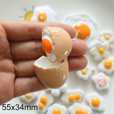 10 tk erinevat munasarja vaigust lameda seljaga kabošonid juuksenõelade albumi tegemiseks DIY ehted käsitöökaunistuste tarvikud