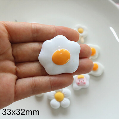 10 tk erinevat munasarja vaigust lameda seljaga kabošonid juuksenõelade albumi tegemiseks DIY ehted käsitöökaunistuste tarvikud