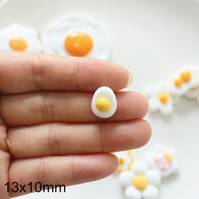 10 tk erinevat munasarja vaigust lameda seljaga kabošonid juuksenõelade albumi tegemiseks DIY ehted käsitöökaunistuste tarvikud
