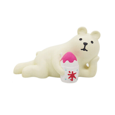 Scene Decoration Jäätisepoe sari Raamaturiiul Dekoratsioon Kollektsioneeritav Kodukaunistus Aed Vaik Käsitöö mänguasi Bonsai kaunistused