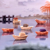 10 buc. Figurină nouă pentru coridor de barcă, model DIY, micro peisaj, decor acasă, zână în miniatură, accesorii de decorare a grădinii moderne