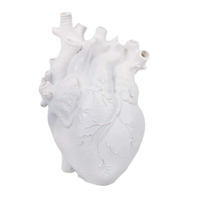 Ρητίνη Μινιατούρα Καρδιά Ειδώλια Ρεαλιστική Καρδιά Αγαλματίδιο Φιγούρα Διακοσμητικά γραφείου Drop Shipping