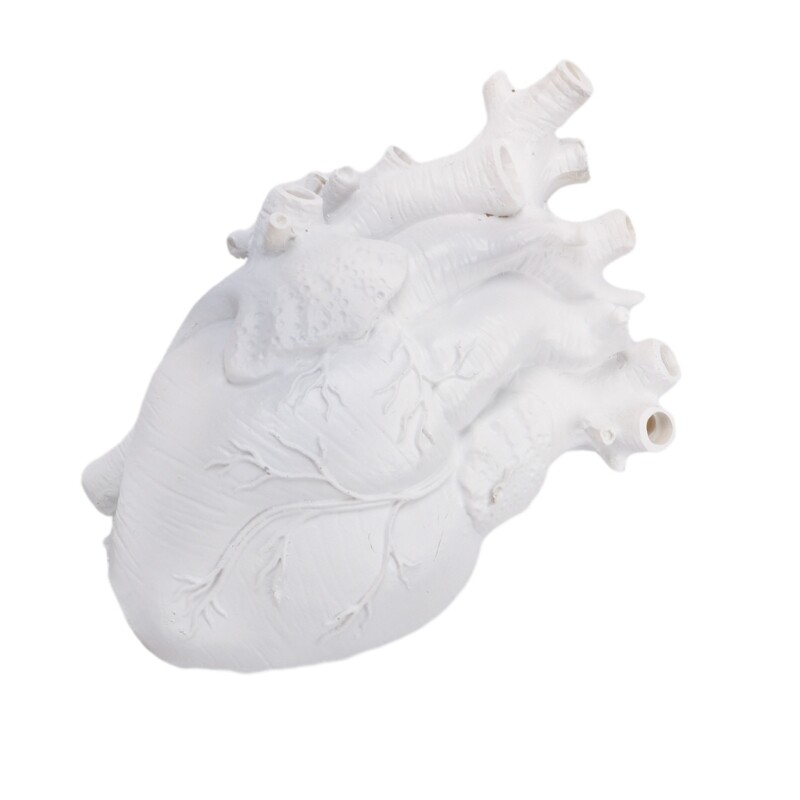 Ρητίνη Μινιατούρα Καρδιά Ειδώλια Ρεαλιστική Καρδιά Αγαλματίδιο Φιγούρα Διακοσμητικά γραφείου Drop Shipping