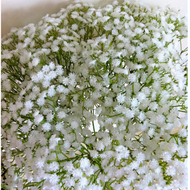 Kunstlik kipslill lillelillega võltssiidist pulmapeokimbu kodukaunistus