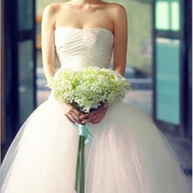 Kunstlik kipslill lillelillega võltssiidist pulmapeokimbu kodukaunistus