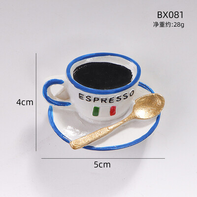 3D naljakas toidusimulatsiooni mudel külmkapimagnetid multifilmi külmkapi magnetilised isikupärastatud kleebised sõnumi dekoratiivmagneti jaoks