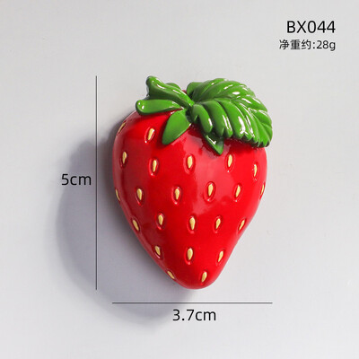 3D naljakas toidusimulatsiooni mudel külmkapimagnetid multifilmi külmkapi magnetilised isikupärastatud kleebised sõnumi dekoratiivmagneti jaoks