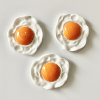 Mieli animaciniai šaldytuvo lipdukai su kiaušinių ir pieno dizaino krištolo namų dekoracijomis