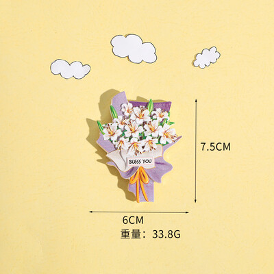 Külmkapimagnet Loomingulised kingitused Magnetiline 3D vaigukimp Külmkapimagnetiga kodukaunistus