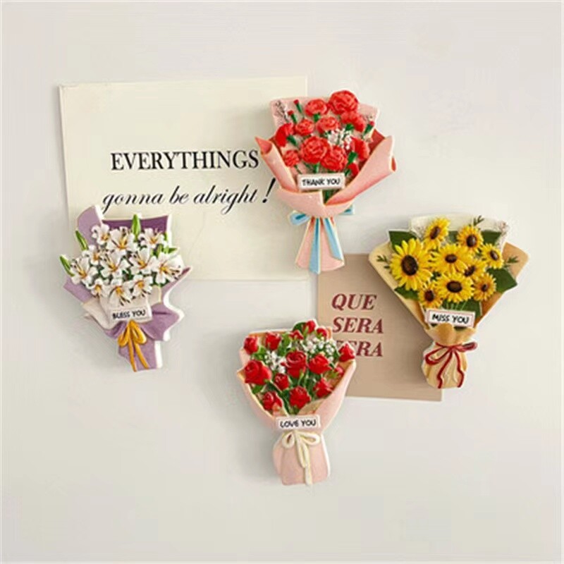 Külmkapimagnet Loomingulised kingitused Magnetiline 3D vaigukimp Külmkapimagnetiga kodukaunistus