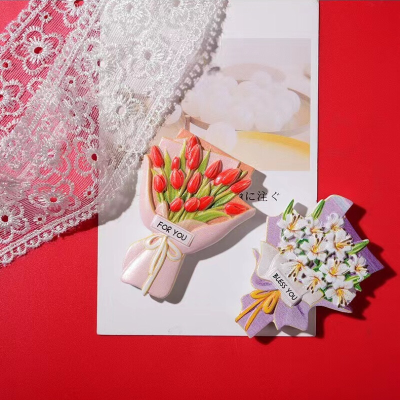 Külmkapimagnet Loomingulised kingitused Magnetiline 3D vaigukimp Külmkapimagnetiga kodukaunistus