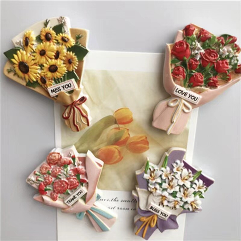 Külmkapimagnet Loomingulised kingitused Magnetiline 3D vaigukimp Külmkapimagnetiga kodukaunistus