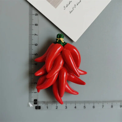 Toidumagnetid Hot Dog Friikartulid Pizza RefRigeRatoR Kleebi Muna Leib Hamburger Mais Külmkapi kleebis Kodukaunistus