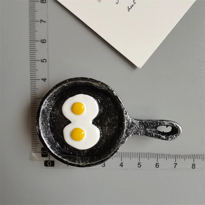 Toidumagnetid Hot Dog Friikartulid Pizza RefRigeRatoR Kleebi Muna Leib Hamburger Mais Külmkapi kleebis Kodukaunistus