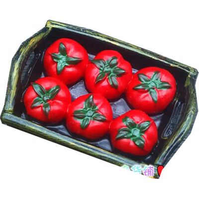 3D külmkapimagnetid kodukaunistusteks, külmkapimagnet, arbuus, aedvili, tomat, tšilli, banaan, mereannid, kleebised